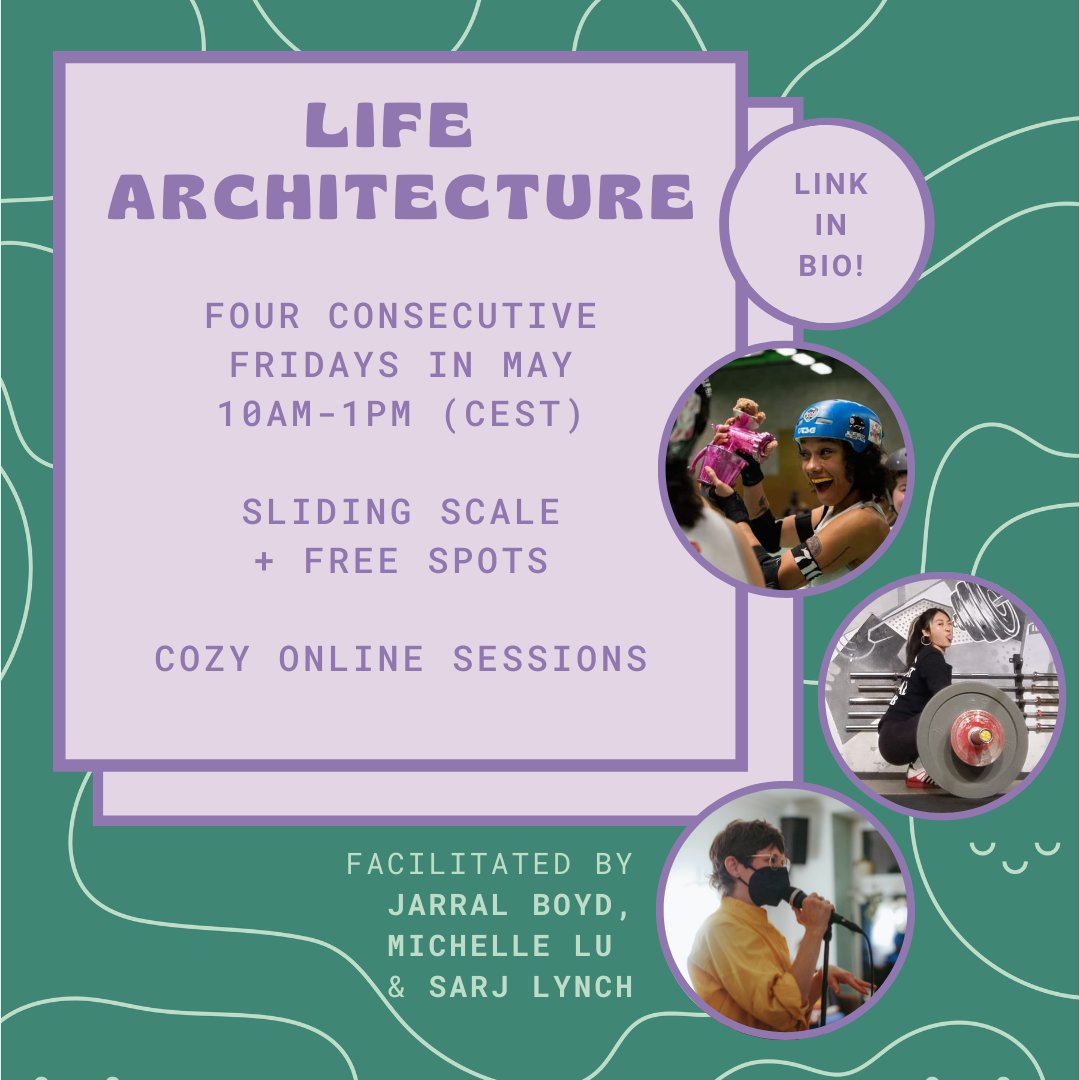 _aequa_'s tweet photo. WORKSHOP SERIES ALERT 🌻
Life Architecture: 4-part learning series for living an intentional life - sliding scale and free spots available. https://t.co/0v5Lf7bGnP https://t.co/eH7b13yeRd