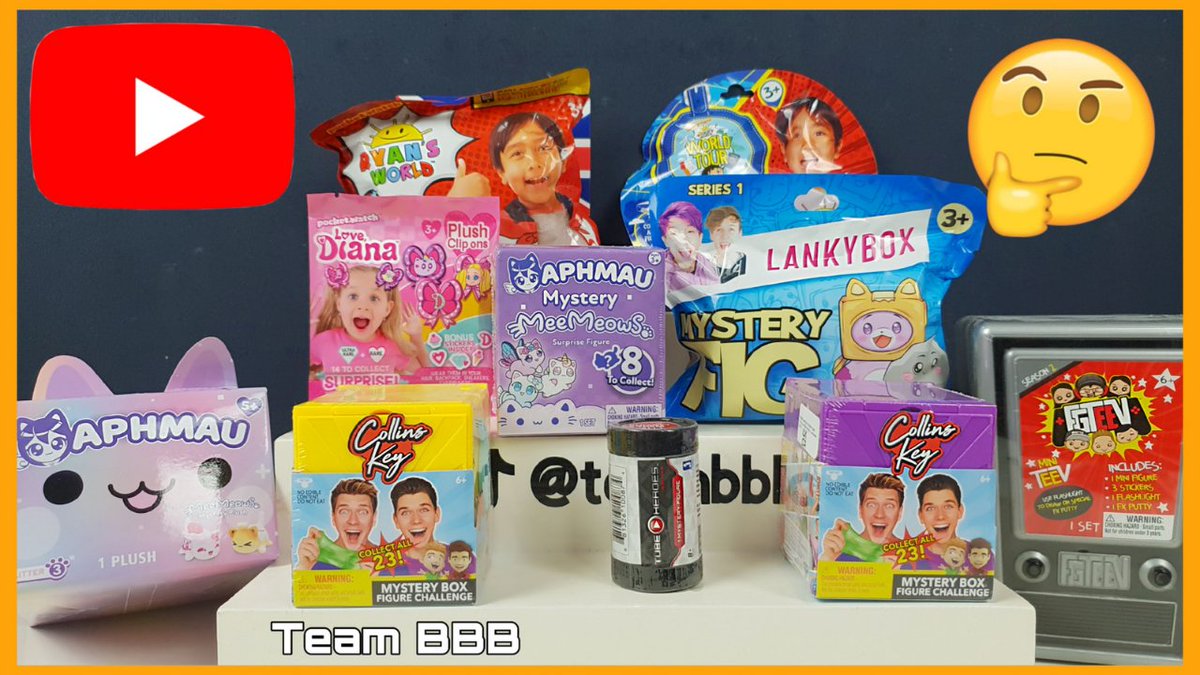 TeamBBB123's tweet photo. YOUTUBER MERCH! IS IT WORTH IT?
https://t.co/BtHZJ6mN0q
As toy unboxing YouTubers we open lots of different things but we have never opened fellow YouTubers merch
#youtubermerch #unboxingyoutubermerch #blindbags #unboxing #blindbox #unboxingcollectibles @BonkersToys @Jazwares https://t.co/mfLZ04569c