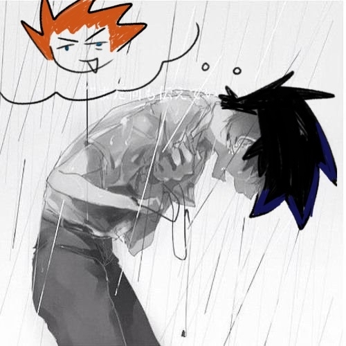 ritsu when he met shou idk i didnt watch the show🤣🤣🤣