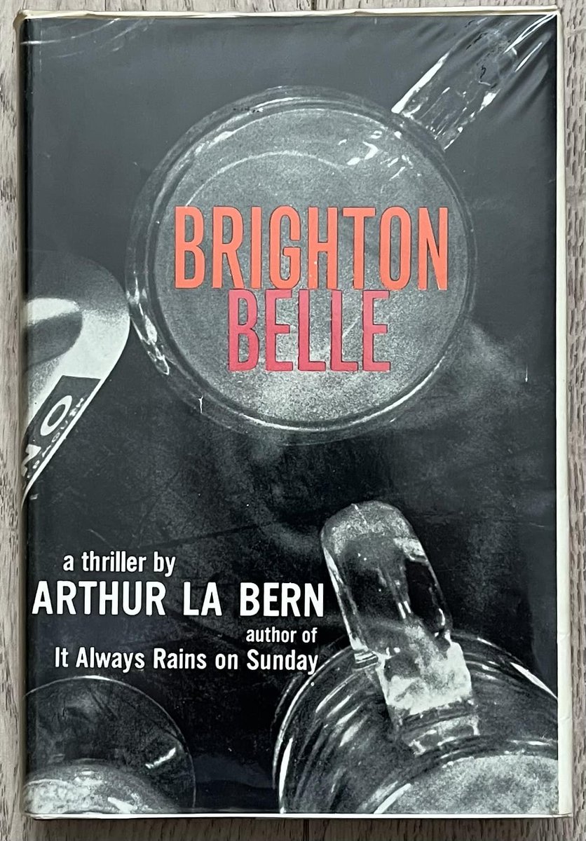 wilsongullis's tweet photo. The UK hardcover edition of Brighton Belle by Arthur La Bern, published by W.H. Allen in 1963, and with jacket design by Jennifer Armour. #BrightonBelle #ArthurLaBern #1960s #BOOKCOVERS #bookcover #WHAllen #JenniferArmour #thriller #thrillers #crime https://t.co/bJGTSkjSGY