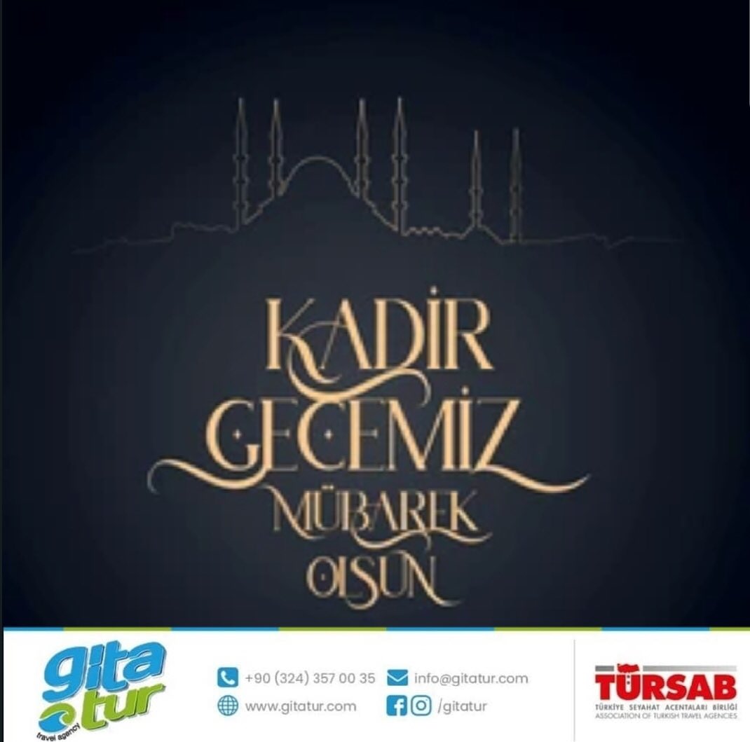 Tüm İslam Aleminin Kadir Gecesi Mübarek olsun!
#kadirgecesi