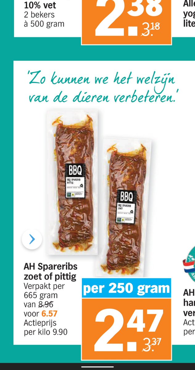 Consugreen's tweet photo. "Zo kunnen we het welzijn van de dieren verbeteren". Verbeteren door ze te slachten en in een plastic verpakking in de schappen van onze winkel te leggen, miljarden winsten te maken en de boeren uit te knijpen @albertheijn? https://t.co/XoppVHM2WB
