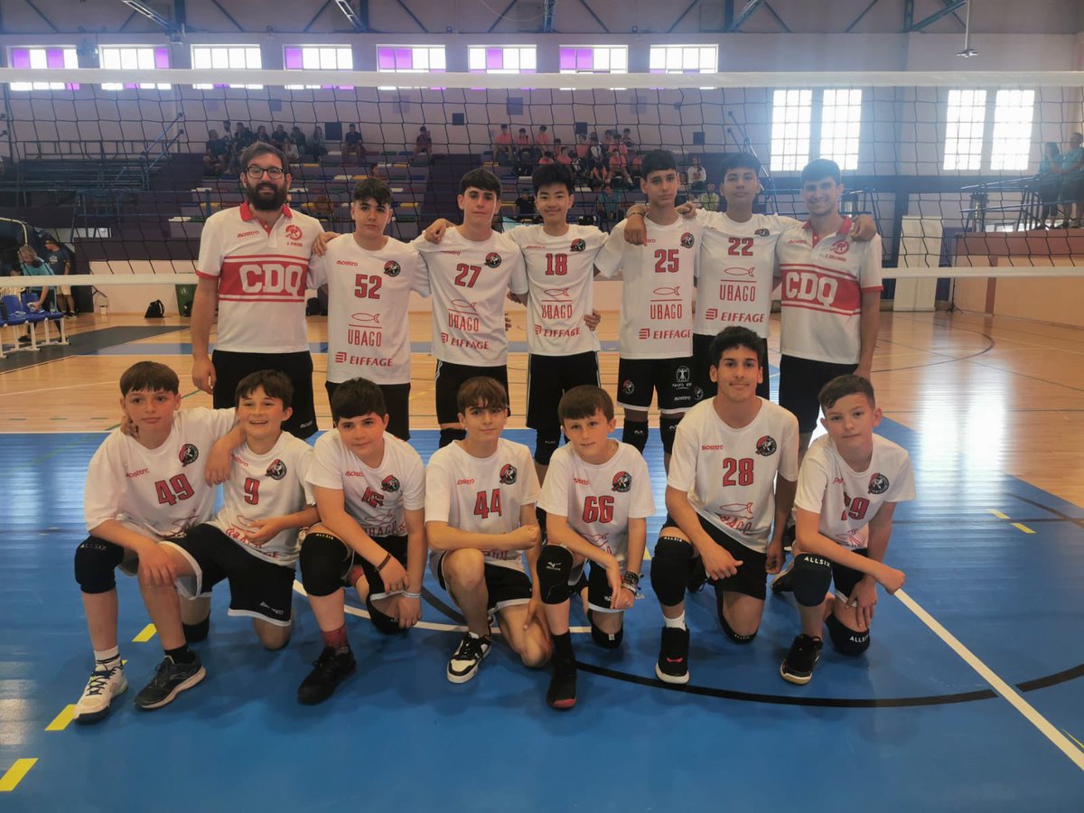 Fin de semana intenso de nuestros infantiles masculinos en la primera fase del #cadeba <a href="/FAVB_/">FAVB</a>. Su recompensa, pasar como primeros del grupo de Andalucía Occidental. La semana que viene tendrán que esforzarse al máximo en el Top6 de Andalucía. <a href="/eiffage/">Eiffage</a> <a href="/ubagogroupmare/">Ubago Group</a>