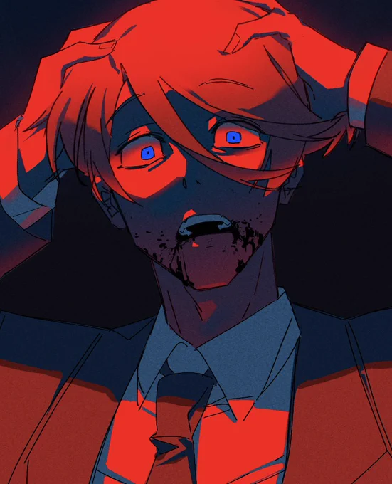 [Oc] Love drawing crazy faces   