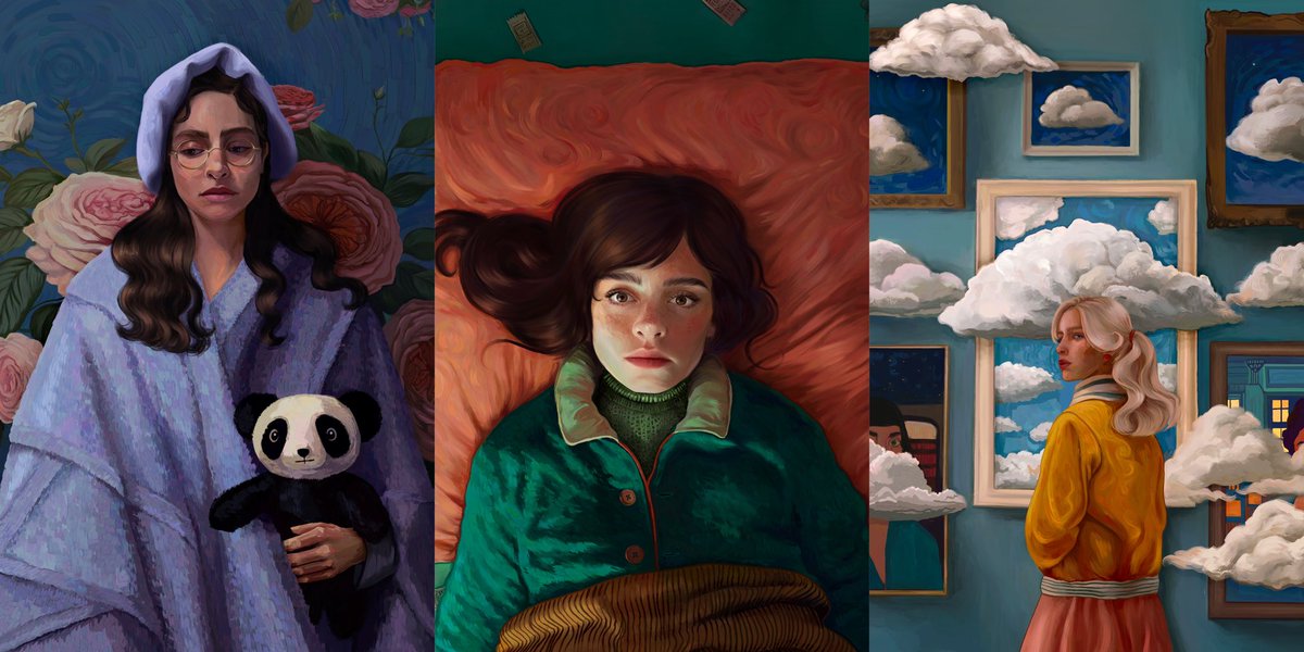 Hey, everyone! 

1/9
Btw who is Katerina Brandt? 
I hope my art says more about me than anything else. 
But a few facts… 

🧵👇🏻