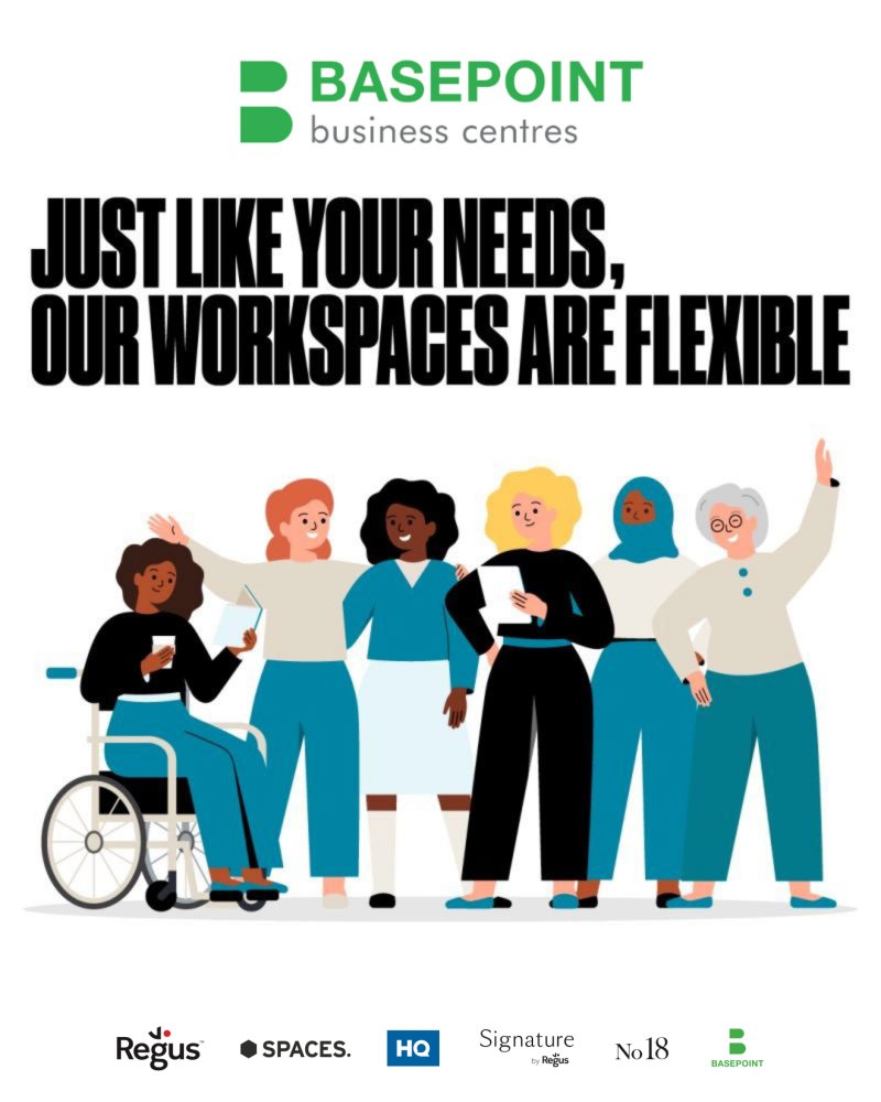 Basepoint_Brom's tweet photo. 💜 At @Basepoint_Brom we are passionate about #acessability and #flexibility.💜
Say 'No!' to #barriers, #isolation and #inequality with fully accessible workspace from Basepoint Business Centres and IWG plc!
The future of workspace is #acessible.
Call: 01527 834 600 https://t.co/tIkoBoXTXe