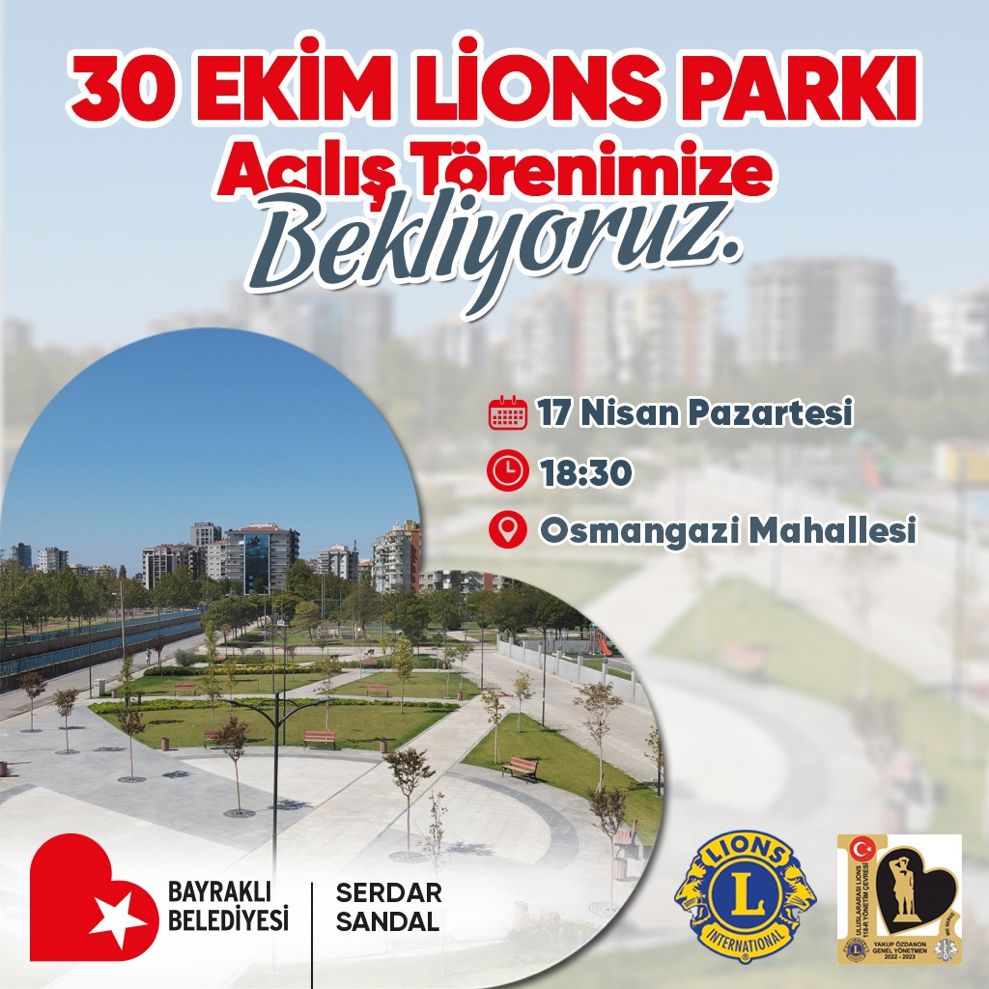 Çüş artık 🤦‍♀️
Park Diye Masonluğun Anaokulu'nu mu açıyor susuz <a href="/SerdarSandal/">Serdar Sandal</a> <a href="/bayraklibld/">Bayraklı Belediyesi</a>?

Güzelim parka verilecek başka bir isim bulamadınız dimi?