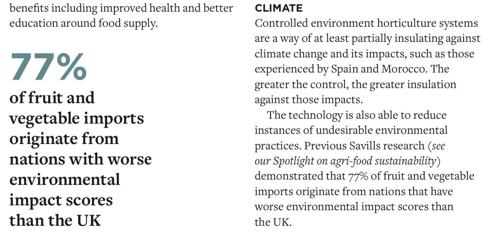 Is Imported food cheaper? 

What is the cost? @Defra @theresecoffey @Mark_Spencer 

77% of UK Fruit & Vegetable Imports from nations with worse environmental scores than the UK.

#Environment #carbon #Water #Food #Netzero #Foodmiles #Backbritishfarming #Biteintobritish #Tomato