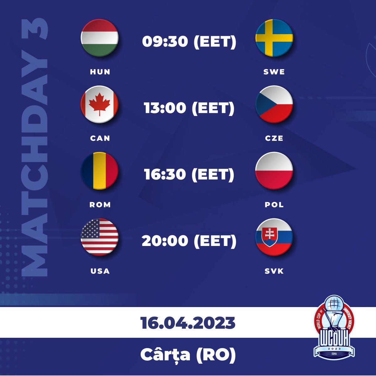 About the previous days.
<a href="/achahockey/">ACHA Hockey</a> <a href="/achamensd1/">ACHA Men's D1</a> <a href="/achamensd2/">ACHA Men's D2</a> 

#wcouh #wcouh2023 #hockey #icehockey