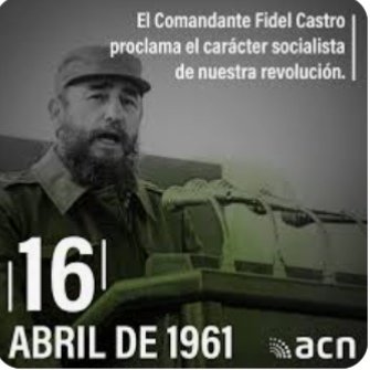 #AbrilDeVictoria 
#CubaViveEnSuHistoria 
#VivaCubaSocialista
#SomosFidel
#HeroesDeLaSalud 
@cubacooperaven 
@cubacooperaveTR
@MedicosCmdat 
@Alberto00871929