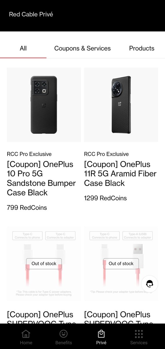 Satwik680's tweet image. A few OnePlus official cases are available to buy using Red Coins. 

Limited stock. hurry!!!

@OnePlus_IN #OnePlus #RedCableClub #RedCoins