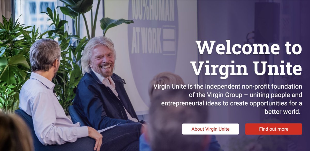 Richard Branson (@richardbranson) on Twitter photo Wonderful to see <a href="/VirginUnite/">Virgin Unite</a>'s new website, which nicely highlights the foundation’s work: unite.virgin.com Wonderful to see <a href="/VirginUnite/">Virgin Unite</a>'s new website, which nicely highlights the foundation’s work: unite.virgin.com