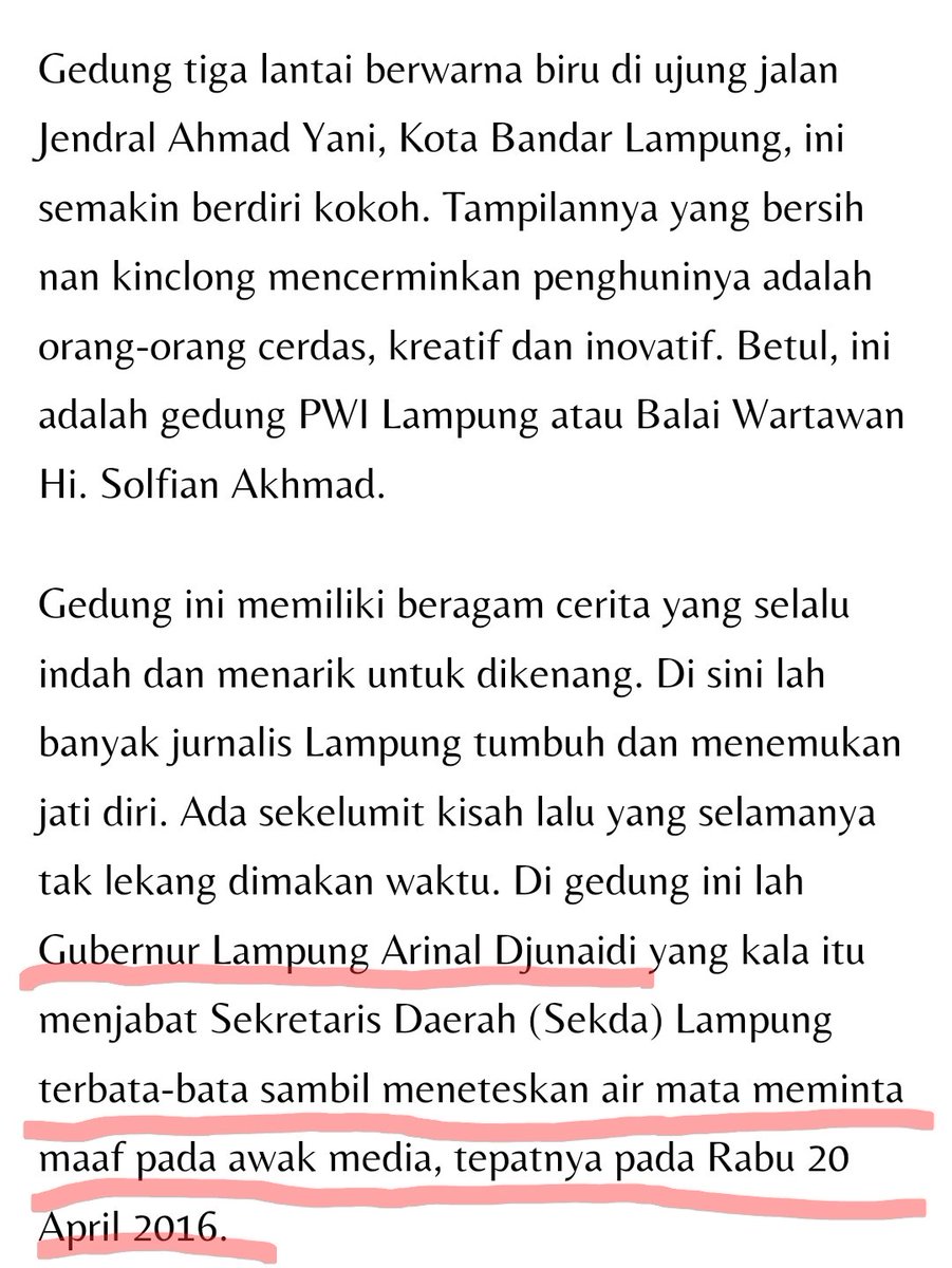 kurawa's tweet photo. Ternyata tahun 2016 Gubernur Lampung ini pernah MENANGIS meminta maaf kepada wartawan  saat dia masih menjadi Sekda.

7 tahun kemudian nampaknya pak Gubernur mau mencoba reuni nangis2an lagi kah? 

Semoga nangisnya tdk dengan rompi orange.. ingat pak semua mata skr ke Lampung https://t.co/HyRr1dvZlH