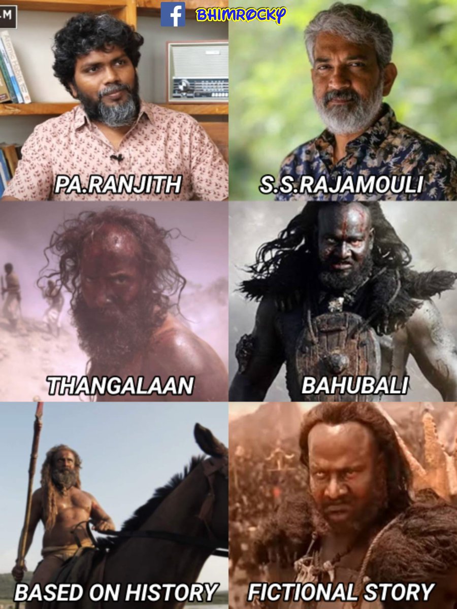 Difference between #PaRanjith and #SSRajamouli 

One shows the forbidden history of Depressed Communities

Another one, depicts depressed communities as cruel and inhuman

📌 Casteism in Bahubali:

thequint.com/entertainment/…

velivada.com/2017/05/03/baa…

#Thangalaan #ChiyaanVikram #RRR