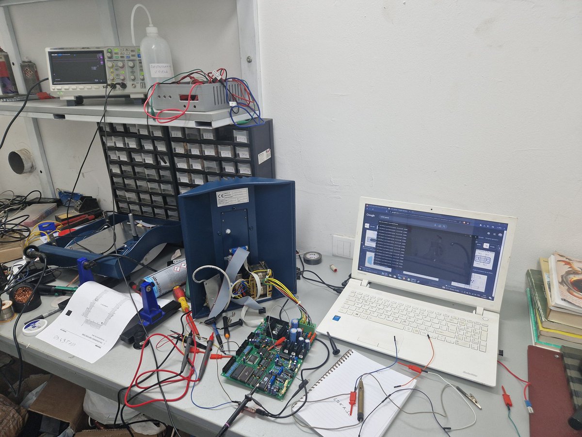 Repairing some complex lab analytical equipment.