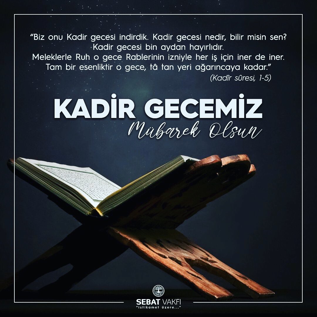 #Ramazan #KadirGecemiz