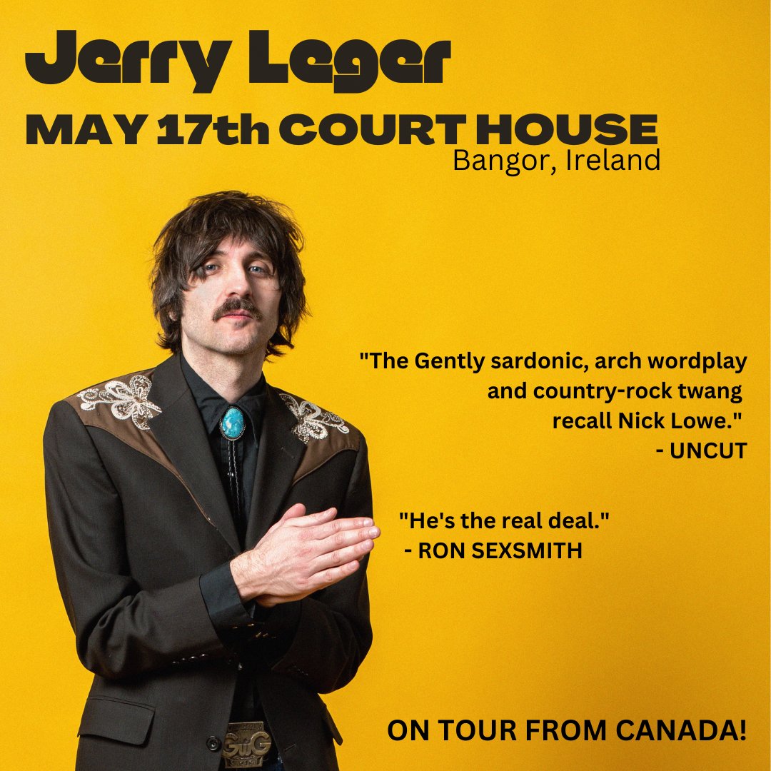 playing @courthousevenue in a month! May 17th, Bangor 🇮🇪 courthousebangor.com/event/jerry-le… @openhousefest @BelfastGigs @RalphMcLeanShow @americanaUK