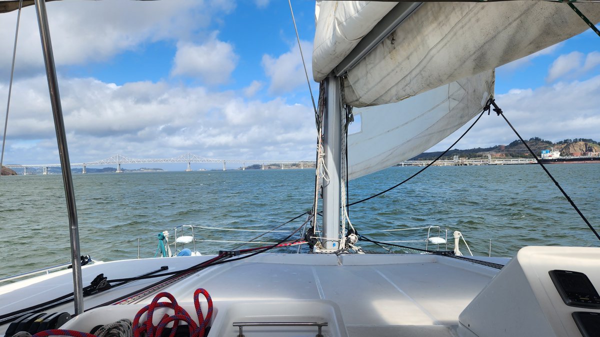 TWSailing's tweet photo. #ASASailing 114 Catamaran Cruising Class https://t.co/ythjVDfVK6