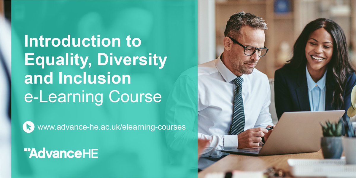 Our new Introduction to Equality, Diversity and Inclusion e-Learning course aims to provide participants with the fundamental basis for understanding issues around equality, diversity and inclusion within higher education: ow.ly/rZt950NhTe9