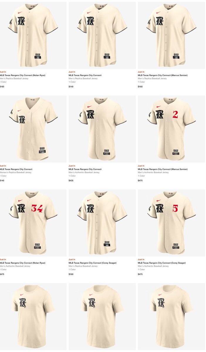 SOLELINKS on Twitter "Ad NEW MLB Texas Rangers City Connect Apparel