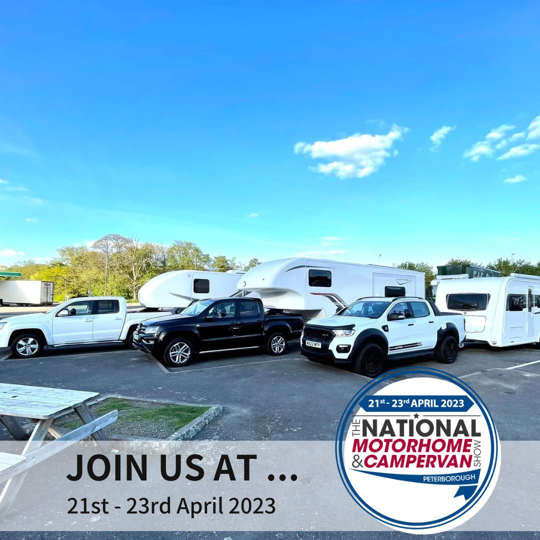 FifthWheelCo's tweet image. Our team will be at the National Motorhome and Campervan show in Peterborough from 21st to 23rd April.

This is the last year running this event, so it will be great to see you there.
East of England Showground, Peterborough PE2 6HE

#fifthwheel #fifthwheelco #fifthwheelliving