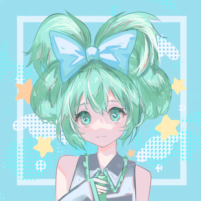 #再掲したらフォロワーが増えるらしい シナミクちゃん!