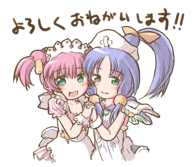>RT417、エンジェの日。せっかくなので、少ししかないですが過去のエンジェ擬人化ラクガキをアップー(3枚目は途中で放置中) 