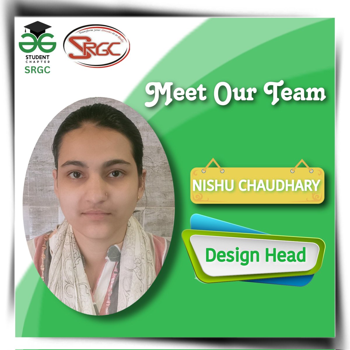 gfg_srgc's tweet photo. Our design head prepares amazing designs for all. https://t.co/n15IvSCW7j
