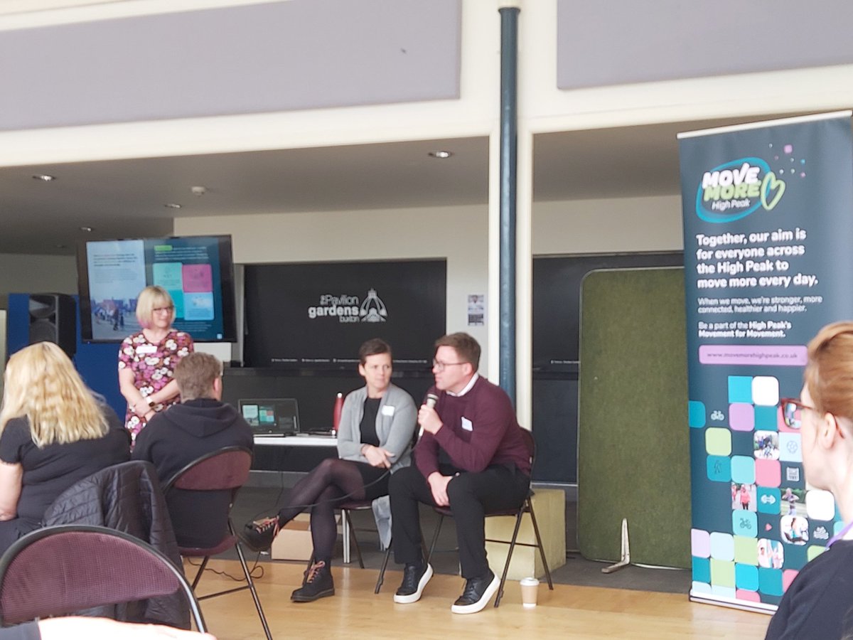 ActiveDerbys's tweet photo. Great to be part of the #MoveMoreHighPeak strategy implementation workshop this morning. Lots of discussion about how we can all take action to bring the plan to life, involve others, and support everyone across High Peak to move more every day https://t.co/VzsmCJASar