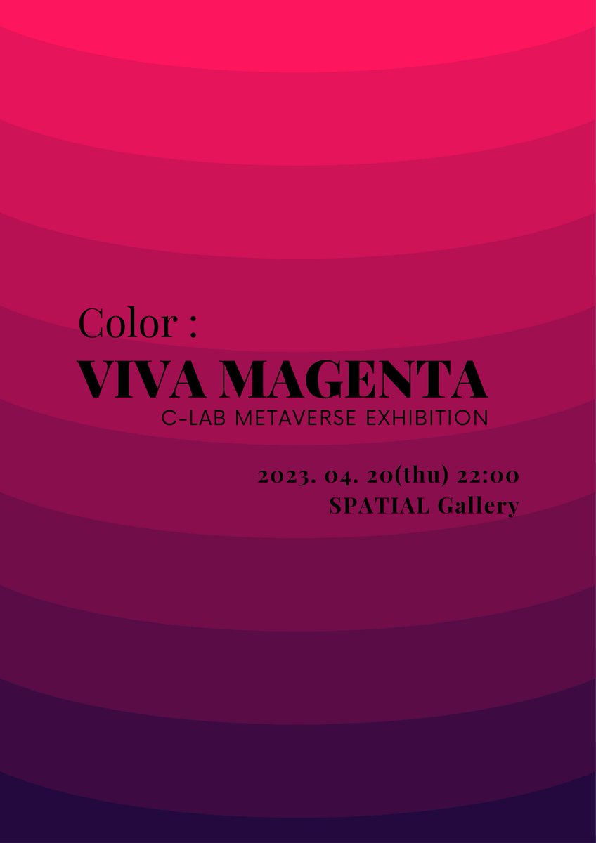 animalminds_'s tweet photo. 💐CREW_LAB Online Exhibition💐
   👉'Color : Viva Magenta' 

🎙️작품 발표 및 싄나는 전시 오픈 파뤼
 날짜_ 4.20 PM 22:00 
 장소_ 디스코드              🔗https://t.co/7q4rW99G1z

🖼 A prayer of hope  🔗https://t.co/PpbZFq8rXt
(온라인 전시장 스폐이셜 링크 추후공지)

(https://t.co/IqMyRozTsG)
#Duriduri_artist #Jjolangi_NFT #opensea_ETH #CREW_LAB
#Color #Viva #Magenta
#Online_Exhibition
@jparkct