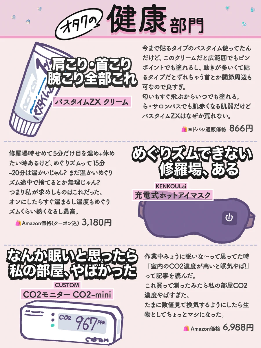 オタクにオススメしたい。オタクが買って感謝したもの2023年