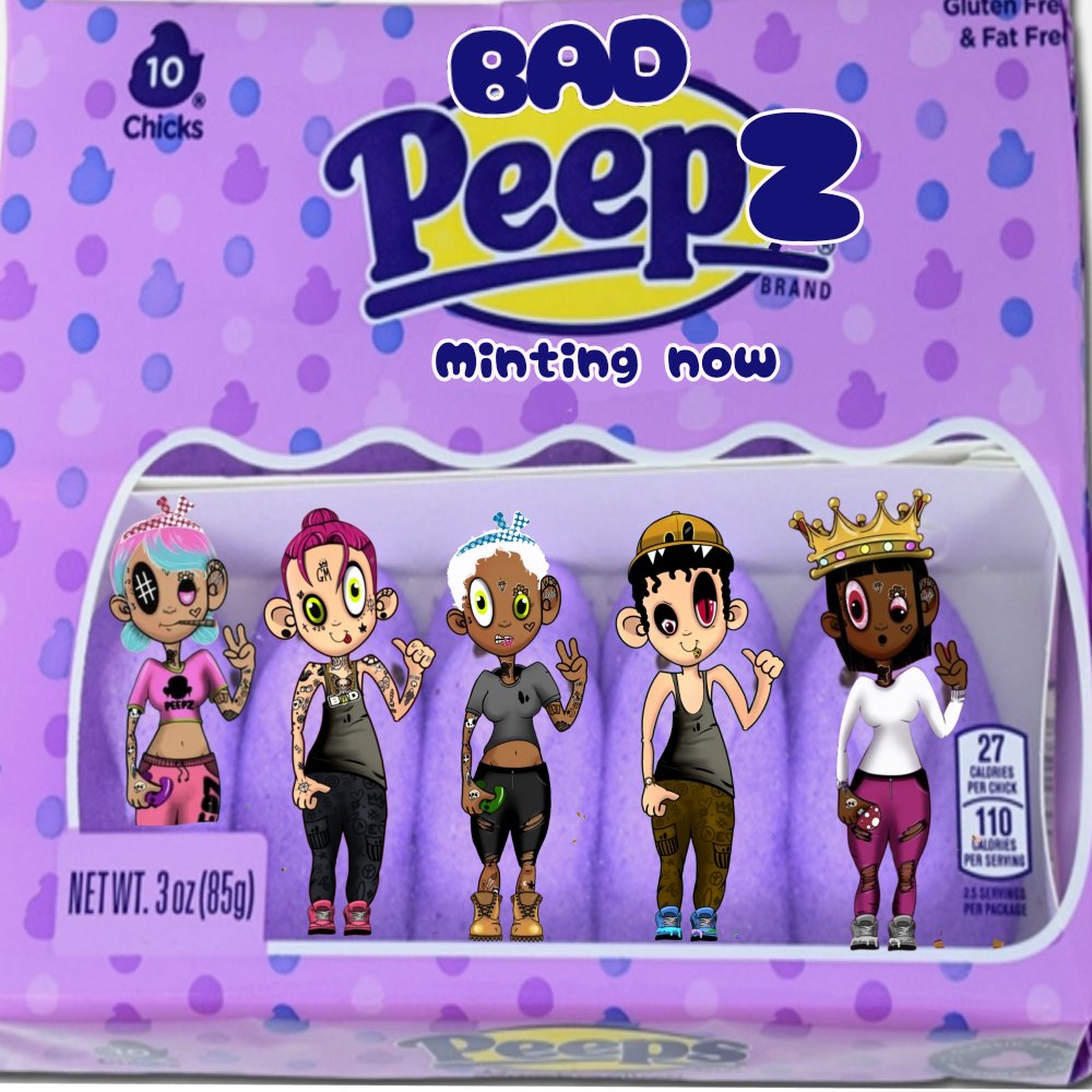 GM 😊 Say it back if you "GM" 😀
#bebad #BadPeepz #nfts #web3 #crofam
<a href="/peepzforpeepz/">Peepz | Mint coming soon!</a> Peepz.badaliens.io