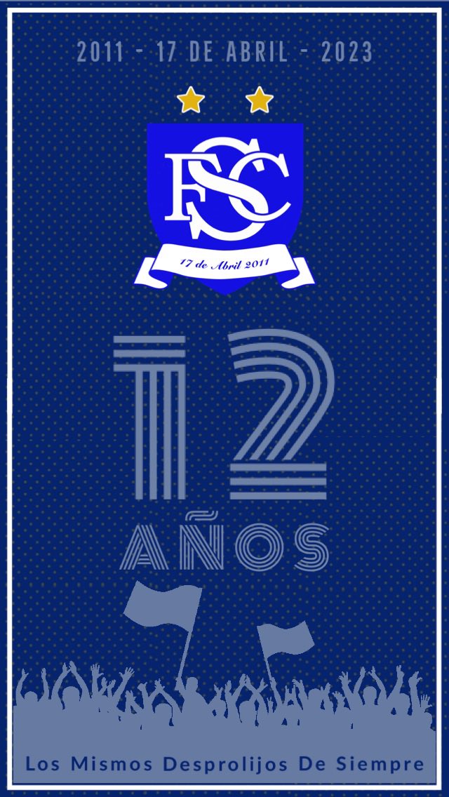 📲 ¡Este es el #WallpaperDesprolijo para celebrar nuestro 1️⃣2️⃣ aniversario! 🤍💙

#LosMismosDesprolijosDeSiempre #Salsabache