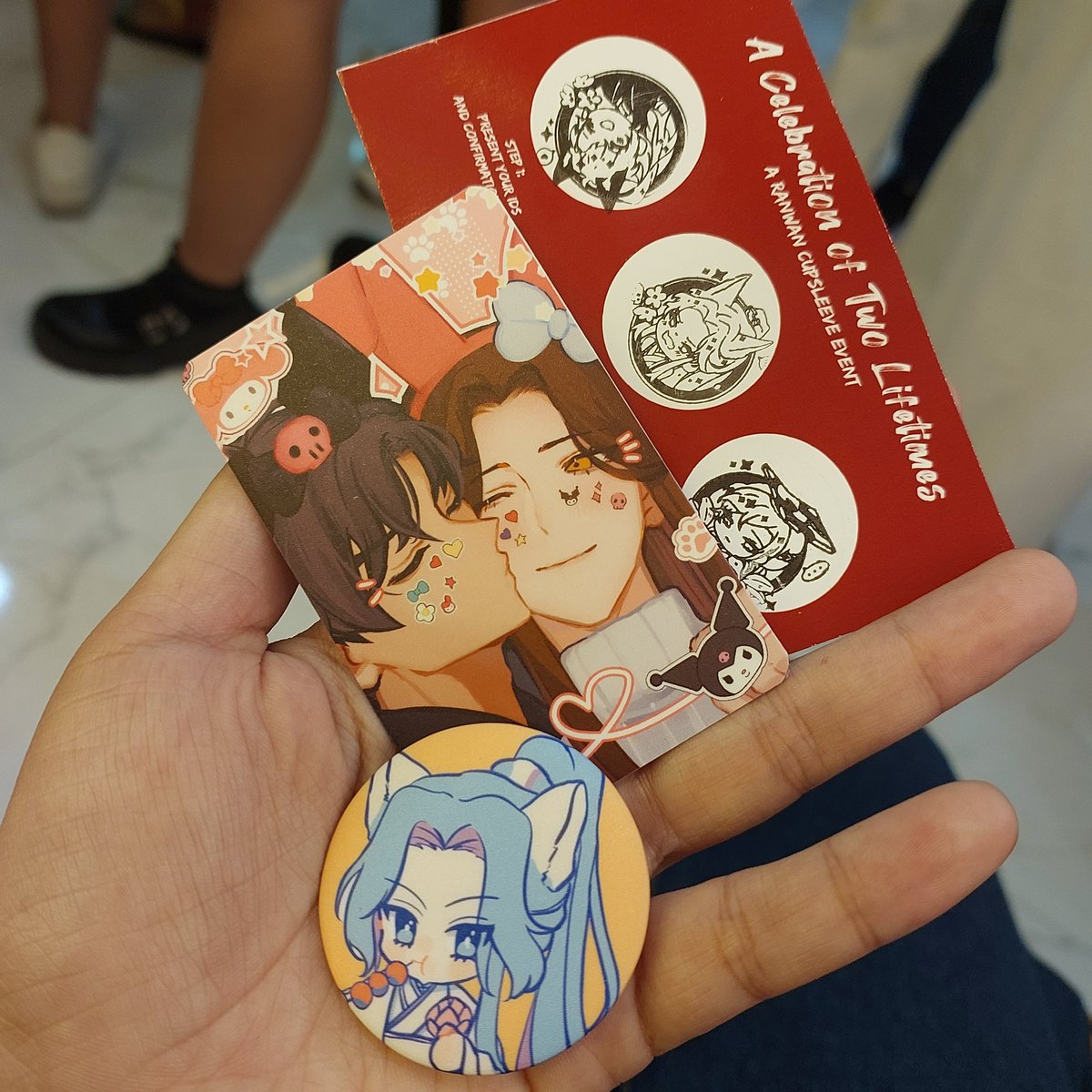 bashybas's tweet photo. Had a blast at #RWTwoLifetimes cupsleeveve event. I am beyond happy to be part of it kahit kit lang pakay ko nung una, sorry na ๐Thank you @danmeihq for this wonderful and unforgettable gathering. I really hope to see everyone in the future and next life ๐ https://t.co/hgdetp25nW