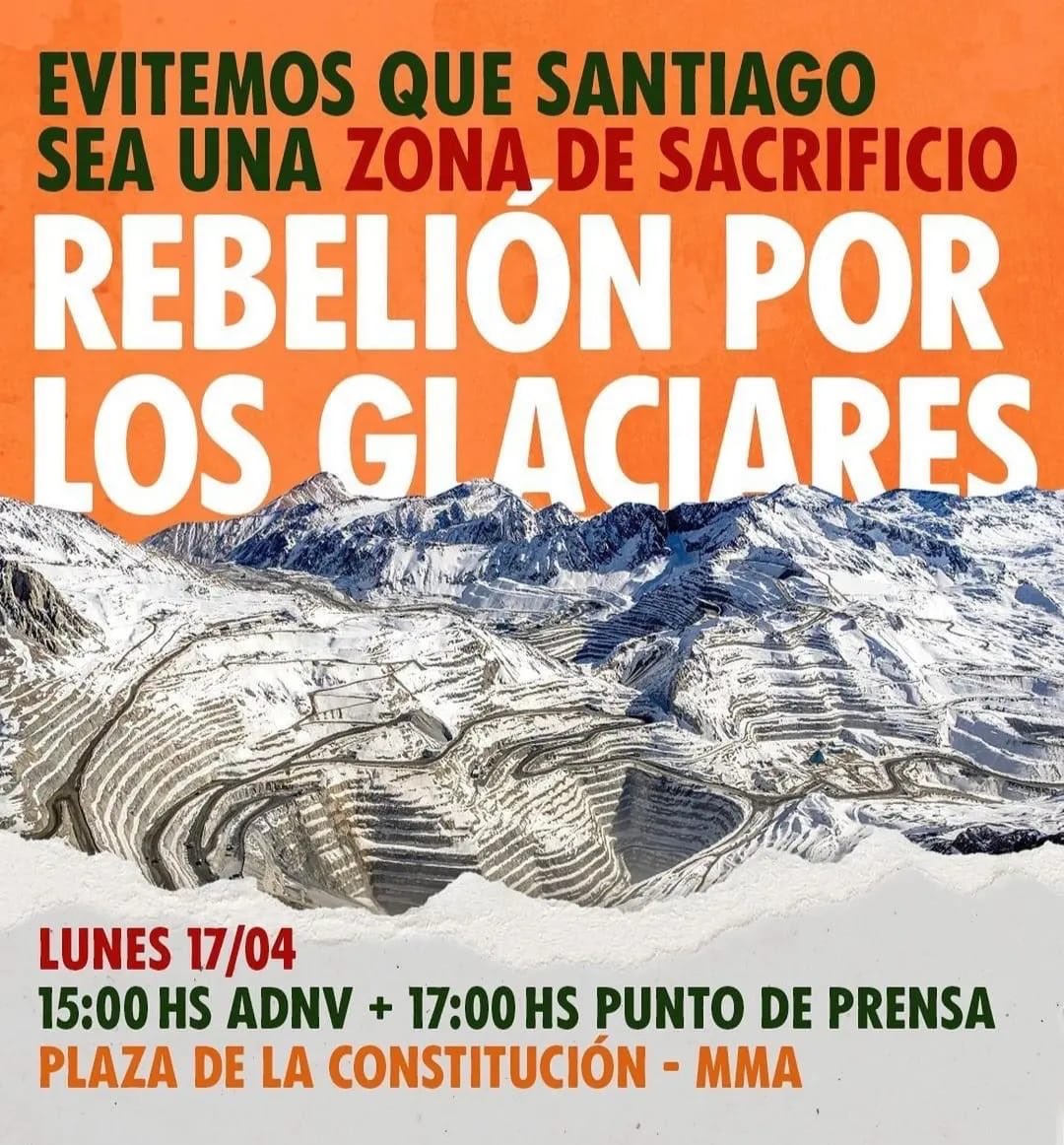 La expansión de la mina Los Bronces de Anglo American dejará sin agua a Santiago y destruirá más glaciares