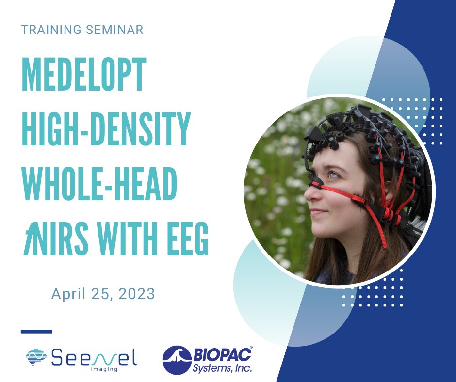 @Seenelimaging (@seenelimaging) on Twitter photo 📢You're looking for a solution to combine high-density, whole-head #fNIRS with #EEG and #VR?
Come learn how to use our MedelOpt EEG-fNIRS system at our upcoming training seminar held at the <a href="/USCMarshallBLAB/">USC Marshall Behavioral Research Lab</a> !
Join us on April 25th 2023 !
<a href="/BIOPACSystems/">BIOPAC Systems, Inc.</a> 📢You're looking for a solution to combine high-density, whole-head #fNIRS with #EEG and #VR?
Come learn how to use our MedelOpt EEG-fNIRS system at our upcoming training seminar held at the <a href="/USCMarshallBLAB/">USC Marshall Behavioral Research Lab</a> !
Join us on April 25th 2023 !
<a href="/BIOPACSystems/">BIOPAC Systems, Inc.</a>