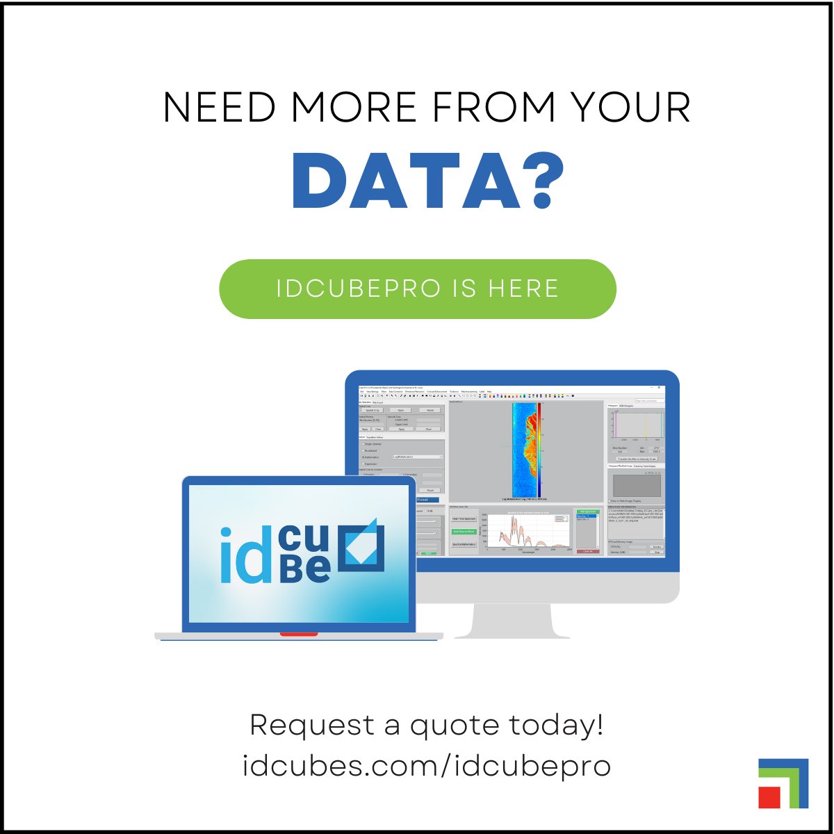 hspeq's tweet photo. IDCubePro is designed to help you get more out of your data with ease. No more wasting hours manually combing through data or struggling with complicated algorithms. Request a demo today and discover how IDCubePro can take your research to the next level. #IDCubePro https://t.co/vcz0PrfMkn