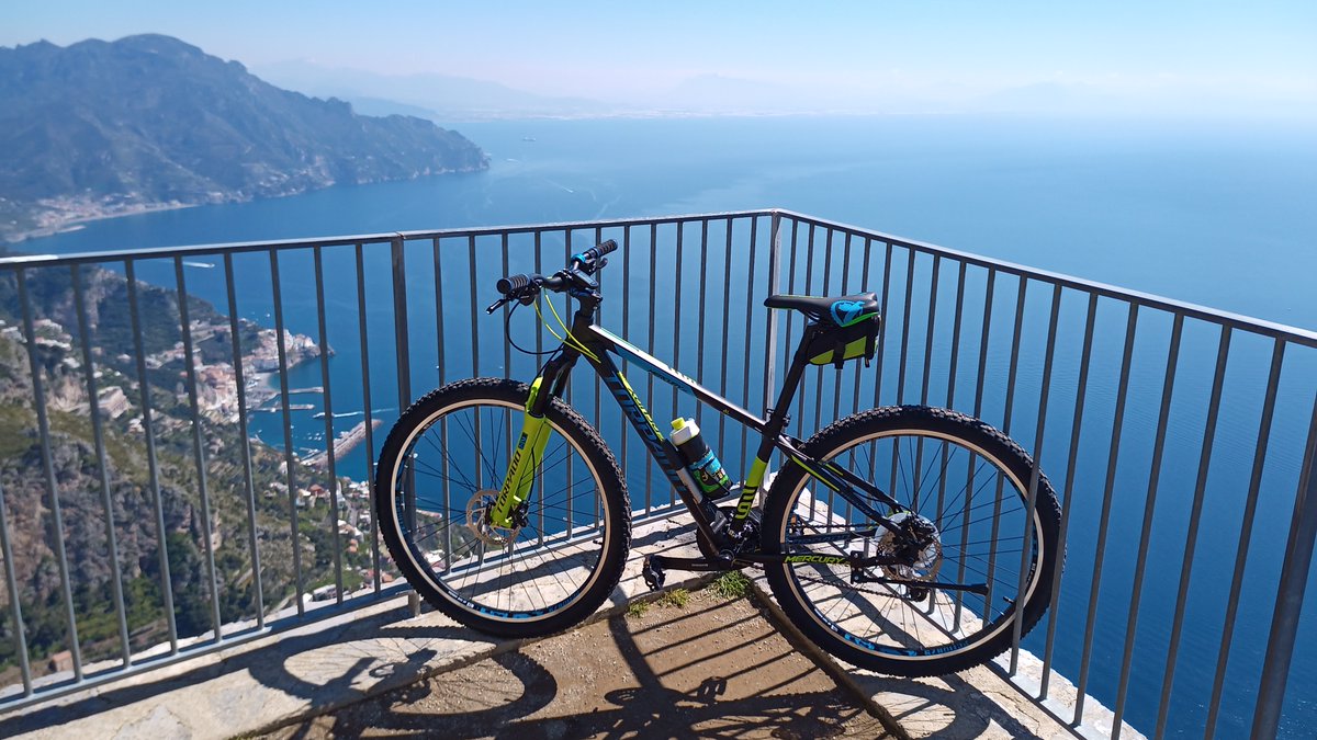 CyclingAmalfi's tweet photo. Because of the lack of suitable off-road biking trails in our area, we haven't offered rental #MountainBikes before. However, we figured there's people who still prefer this kind of ride regardless, so we now got them covered with our new #Torpado #MTB, sturdy and cost effective! https://t.co/rWZcipB5k5