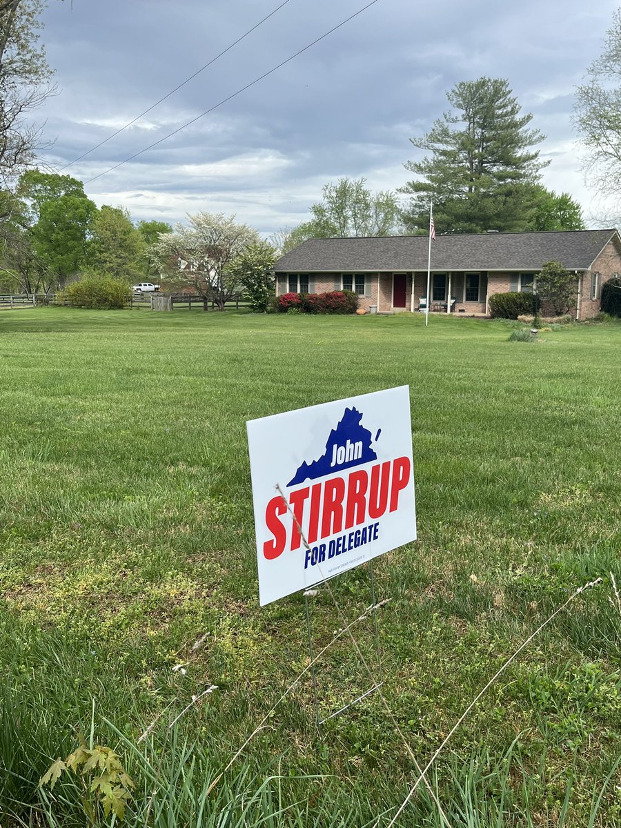 stirrup4va's tweet image. Early Voting is right around the corner and voters are starting to feel the momentum! If you haven’t already requested your #yardsign - fill out the form on my website: stirrupfordelegate.com