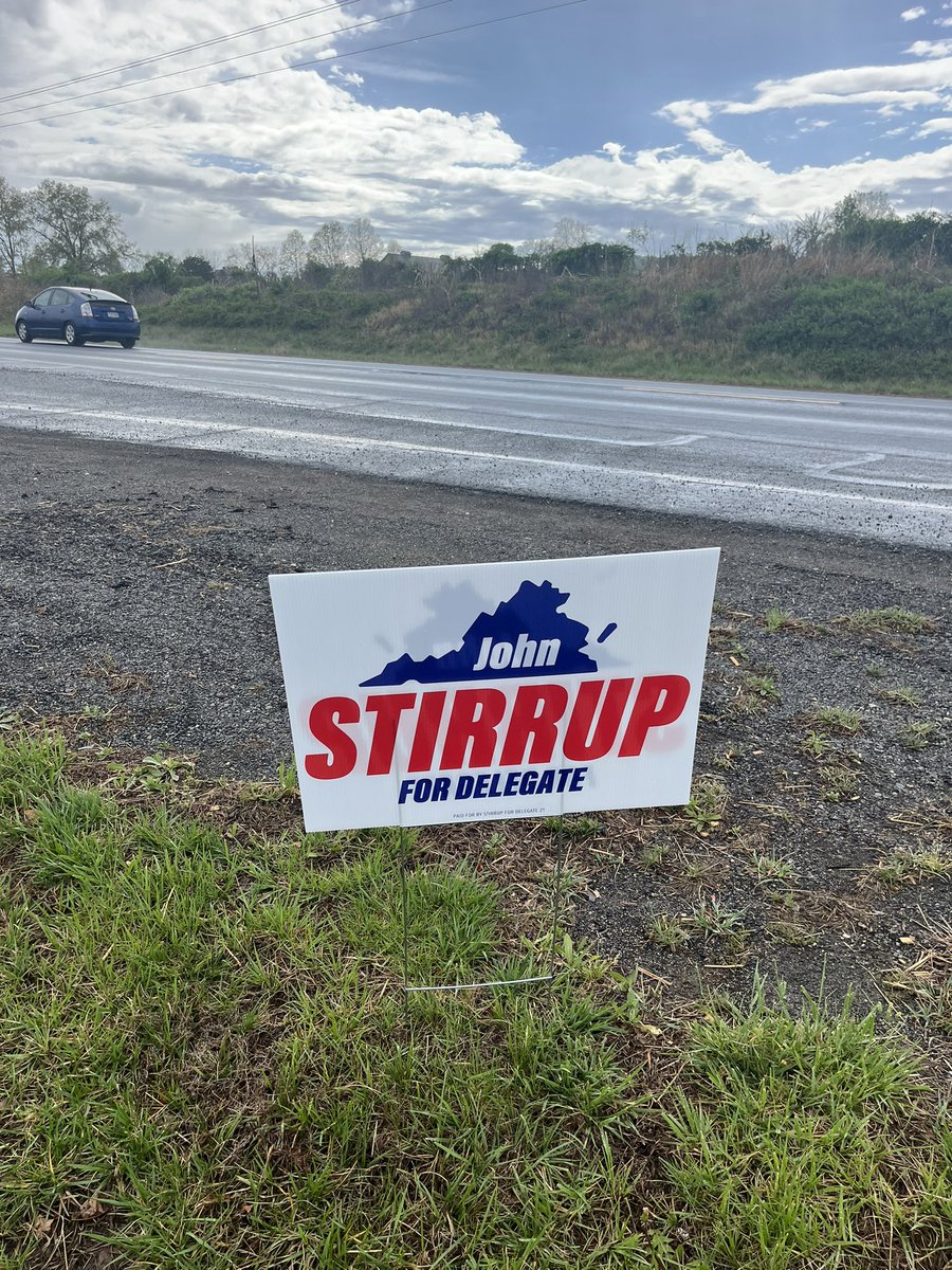 stirrup4va's tweet image. Early Voting is right around the corner and voters are starting to feel the momentum! If you haven’t already requested your #yardsign - fill out the form on my website: stirrupfordelegate.com