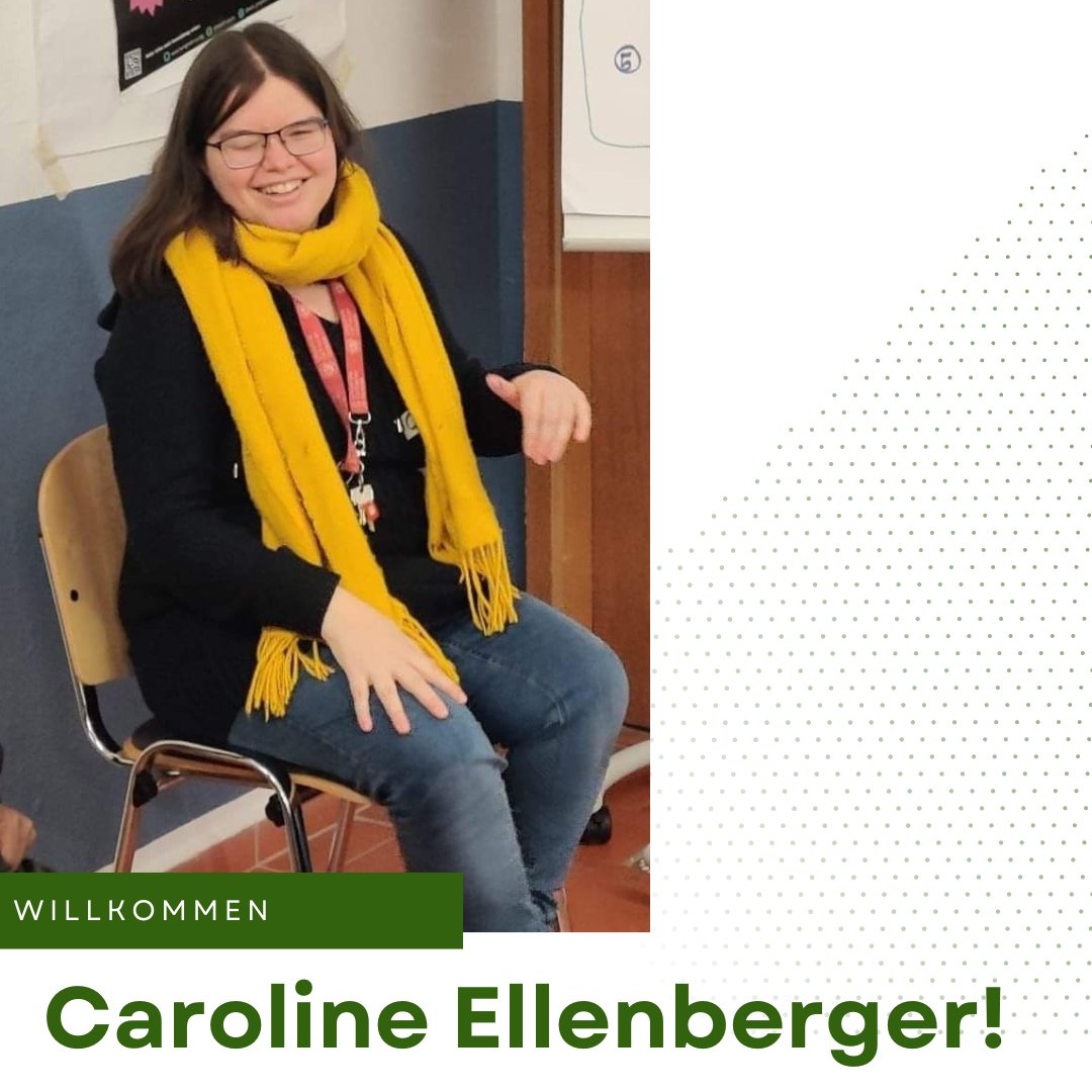 Wir haben eine neue Netzwerkkoordinatorin! Caroline Ellenberger hat von nun an alle Belange im Blick #antidiskriminierung #team #thüringen #willkommen #netzwerk