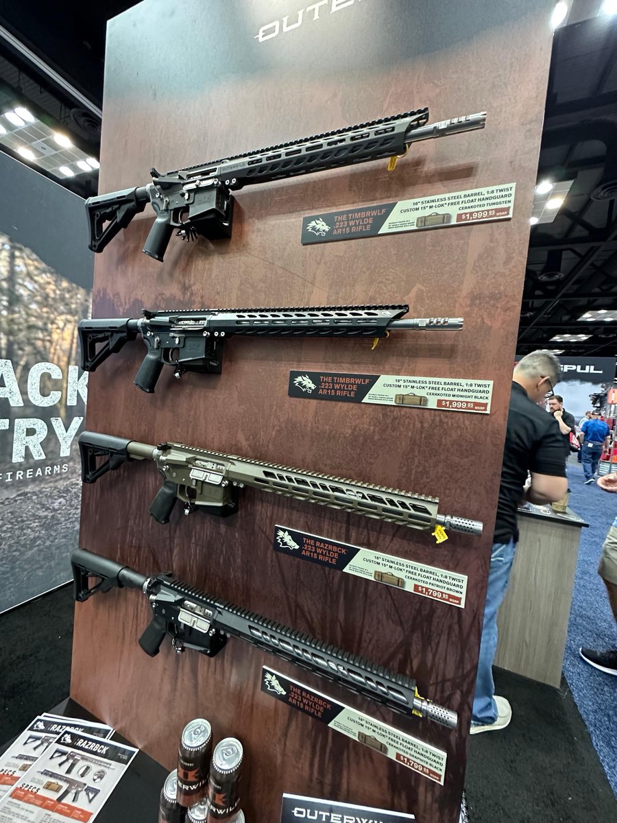 GunsAndAmmoMag's tweet photo. Big things are happening at Outerwild! Known for their OEM manufacturing parts, they are now making their mark as an outdoor products brand with their new branded guns.
#Guns #Ammo #Outerwild #Outdoors #NRA https://t.co/cTebPRQP9E