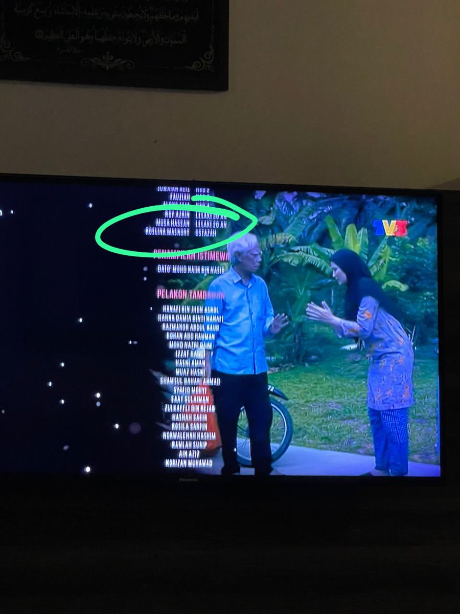 umno_kgb's tweet photo. Tahniah Terbaiklah! Naib Ketua Pemuda UMNO Kg. Bahagia, Sdr. Musa Hassan rupanya berbakat besar, antara yng menjayakan Telefilem #AnakTuan di TV3 semalam. Camni nak sainlah Banggg..
#UMNOKGB #KekalBahagia #Berkhidmat&Berbakti https://t.co/x8OelC7NWO