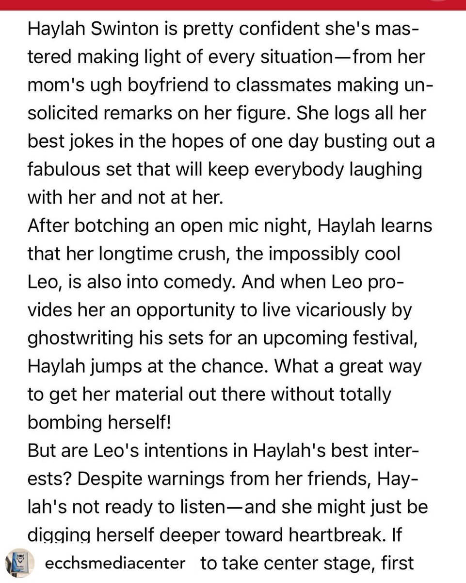 ECCHS Media Center tweet media