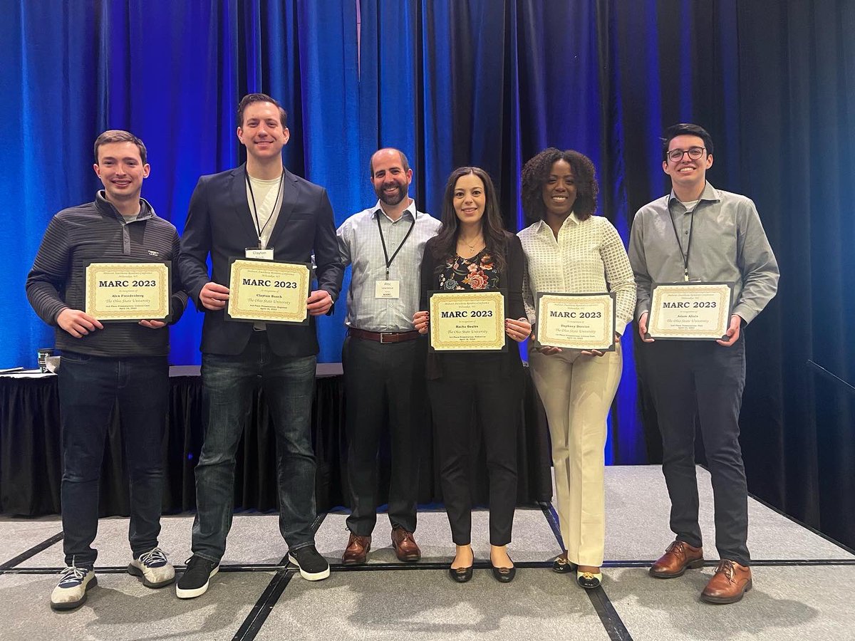 DaphneyDorcius's tweet photo. Shout out to the phenomenal group of @OSU_ANESRes ! So proud to call you my colleagues and friends ! Thank you to Drs. @DoctorStahl, Lipps and Lawrence for being unparalleled faculty mentors to us all ! We appreciate you ! GO BUCKS https://t.co/6aJELW98s9