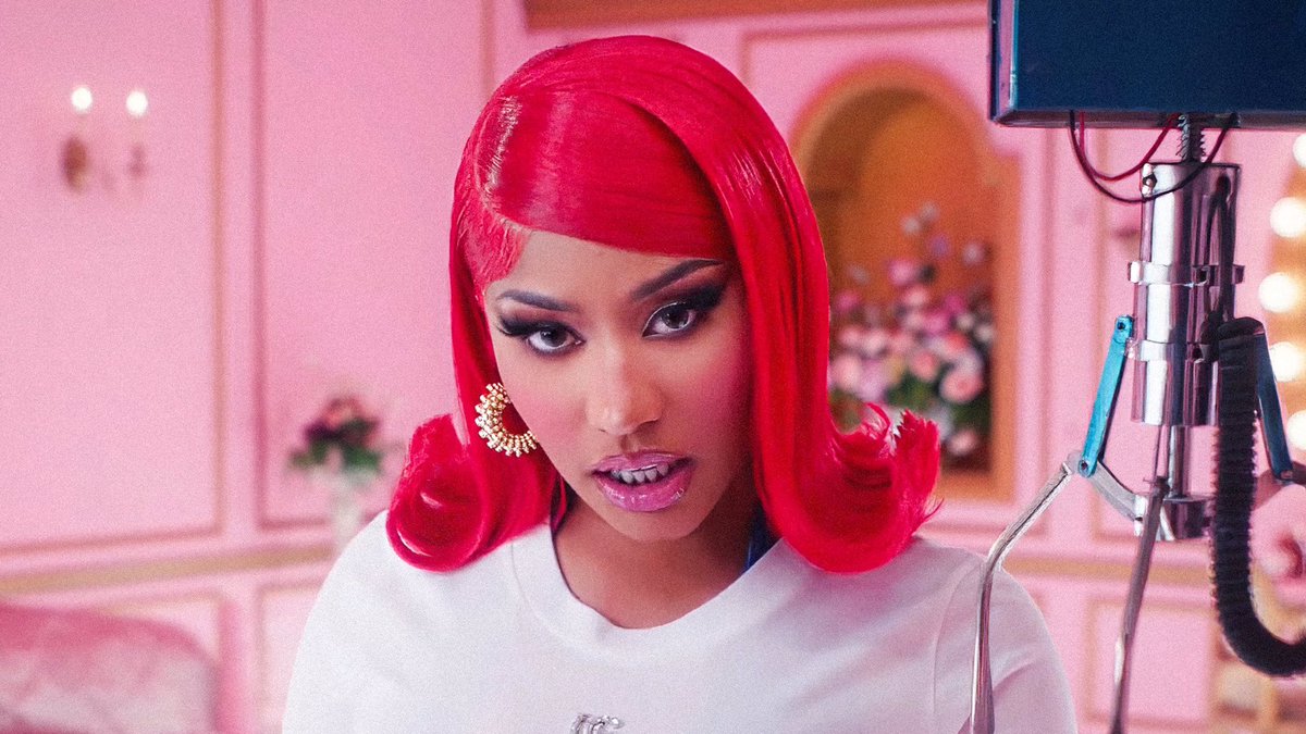 NMSupportt's tweet photo. Idk but Nicki is serving us lately. She’s so our mother. Like… Thank u https://t.co/gfPYsIn1lg