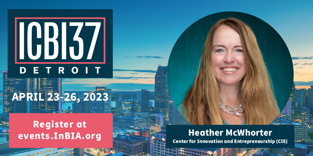 Join Speaker Heather McWhorter, P.E. at ICBI37, as she discusses 'Building Resiliency and Mental Wellness in Entrepreneurs."
Register today! events.inbia.org