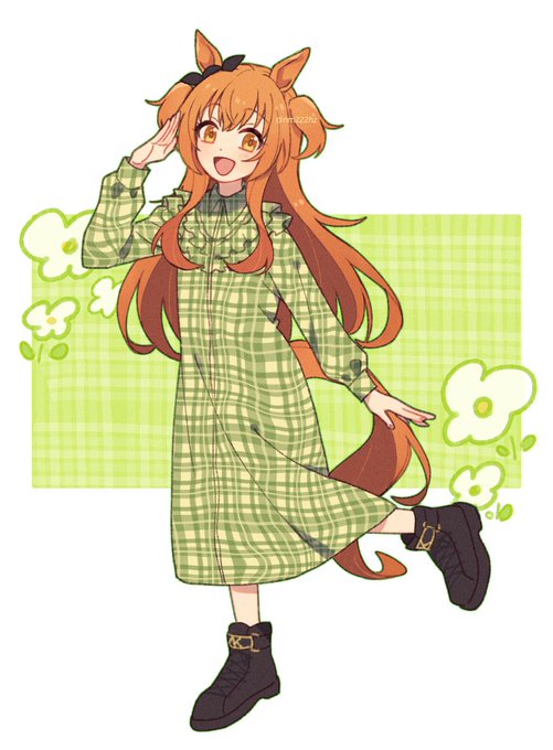 「bangs green dress」 illustration images(Latest)｜21pages