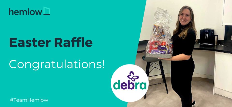 This Easter at #TeamHemlow we held a #Charity Easter Raffle, raising funds for the amazing  @CharityDEBRA who offer help to those affected by EB. Congratulations to our 3 lucky winners, #TeamHemlow employees Emily, Jack and Ben!
#raffle #csr #raisingawareness #fundraising #facman