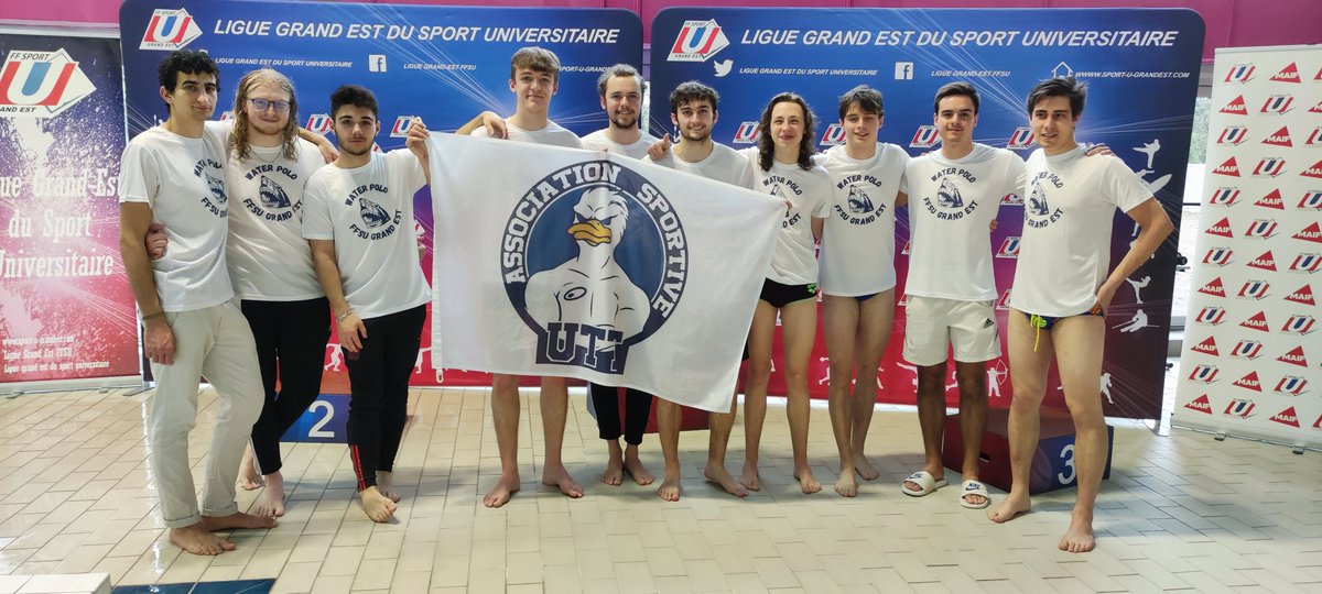 UTTroyes's tweet photo. 🏅[Championnat de #France Universitaire de water polo : une belle 4e place pour les UTTiens] 👉 https://t.co/ZBOj6vntSD #GoUTT #sport #Paris2024  #terredejeux2024 https://t.co/hY6EGX6eHC